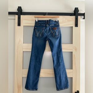 Wrangler Bootcut Jeans Women’s Size 7×30 Mid Rise Stretch Denim